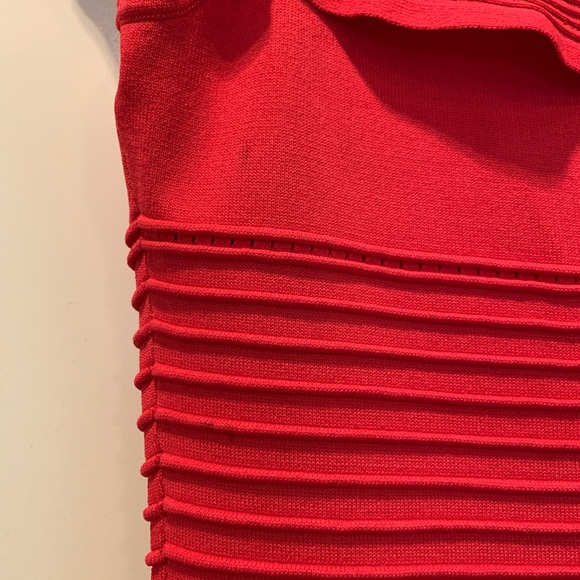 Red Guess Bodycon Dress 6 NWT - Picture 4 of 4
